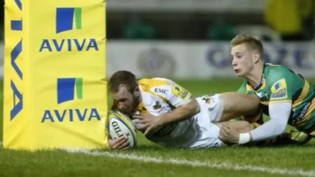 Dan Robson sets Wasps on their way to victory