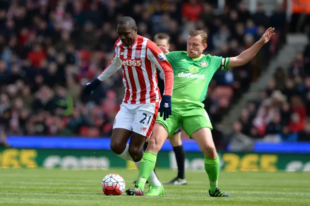 Giannelli Imbula of Stoke City