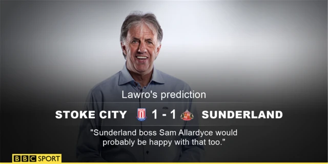 Lawro's prediction