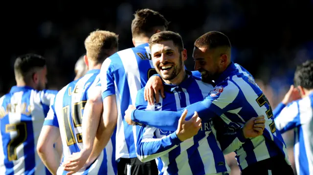 Gary Hooper celebrates