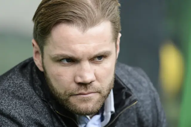 Hearts head coach Robbie Neilson