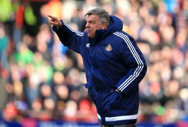 Sam Allardyce gestures