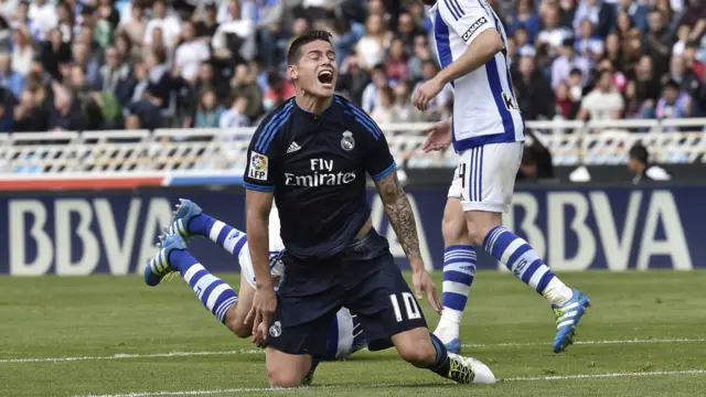 James Rodriguez laments