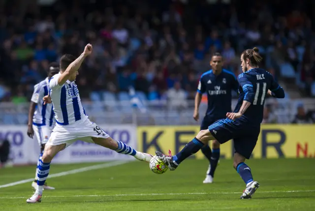 Gareth Bale of Real Madrid