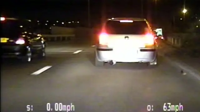 Car cruiser footage
