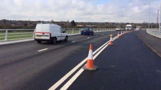Chelmer Viaduct opens to traffic