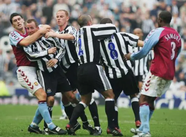 Bowyer and Dyer fight