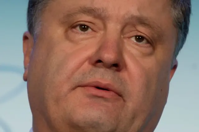 Ukrainian President Petro Poroshenko