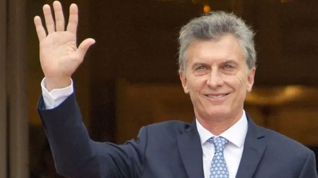 Argentina's President Mauricio Macri