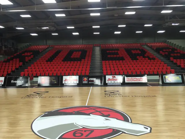Leicester Riders court