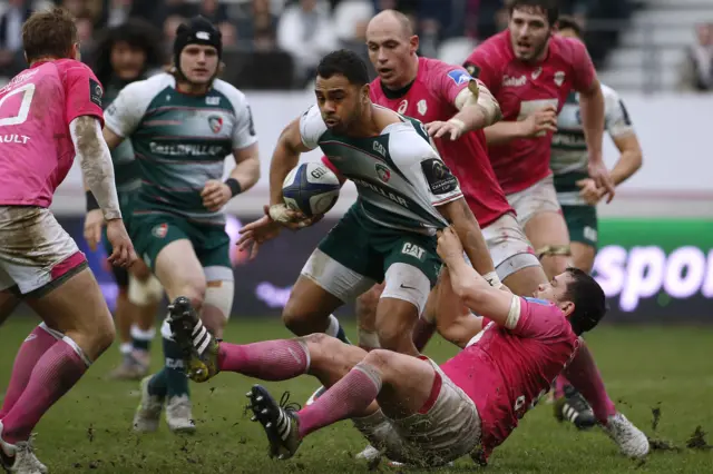 Leicester playing Stade Français