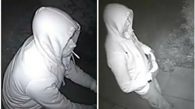 Two men found a set of keys in an unsecured car on a drive in Bassett Crescent