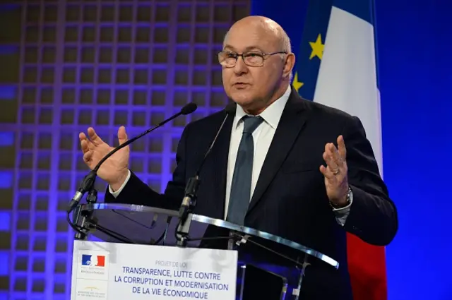 French Finance Minister Michel Sapin