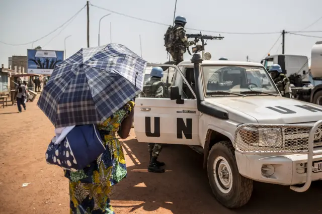 UN troops in CAR