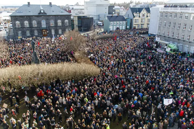 Iceland protests