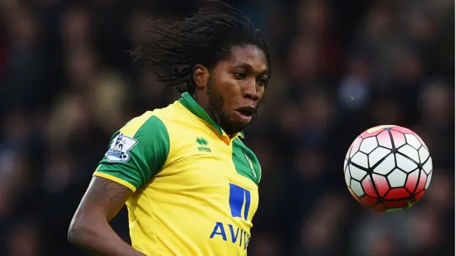 Norwich and DR Congo striker Dieumerci Mbokani