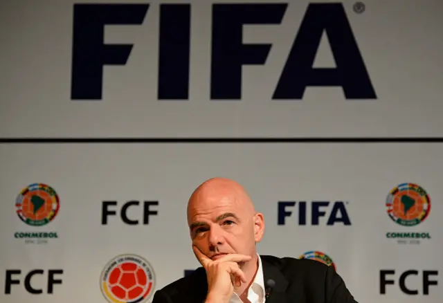 Fifa president Gianni Infantino