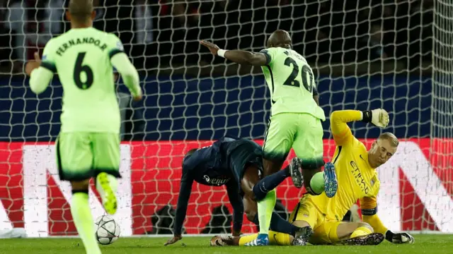 Blaise Matuidi goes down