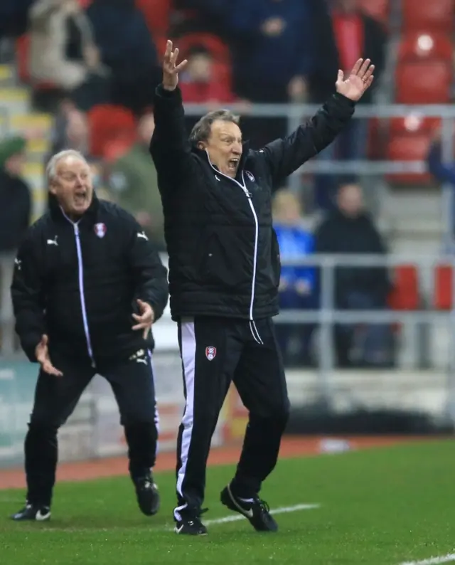 Neil Warnock (right)