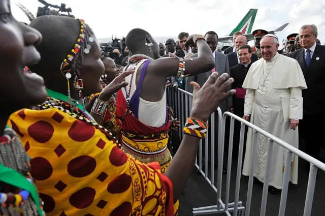 The Pope in Kenya - 2015