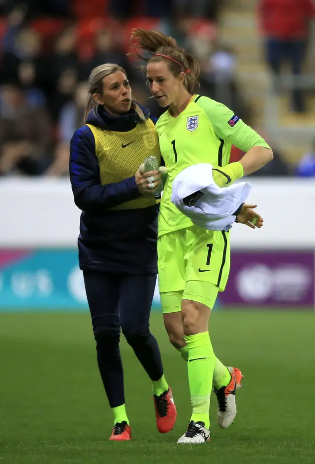 England's Karen Bardsley's mistake gifted Belgium the lead