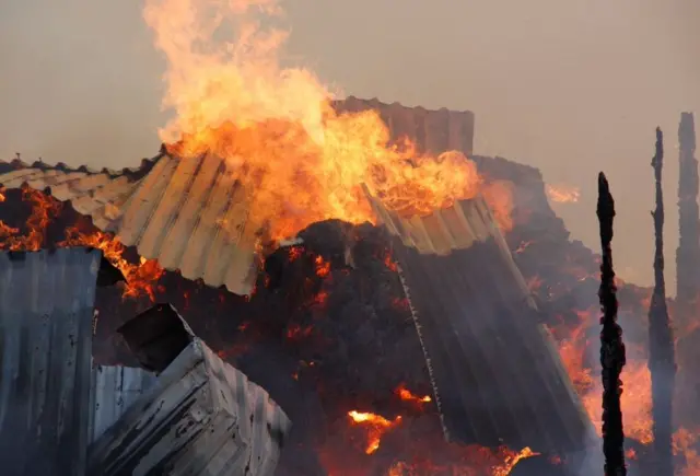 Dronfield Woodhouse Fire