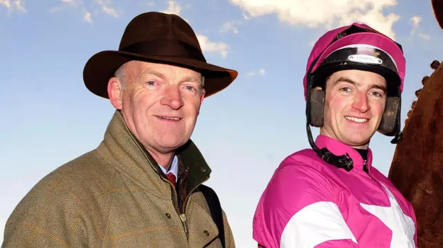 Willie Mullins and Patrick Mullins