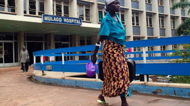 Uganda’s National Referral Hospital in Kampala, Uganda