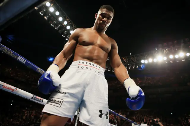 Anthony Joshua is the new IBF champion