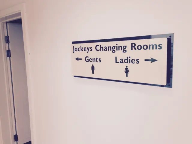 Aintree changing rooms