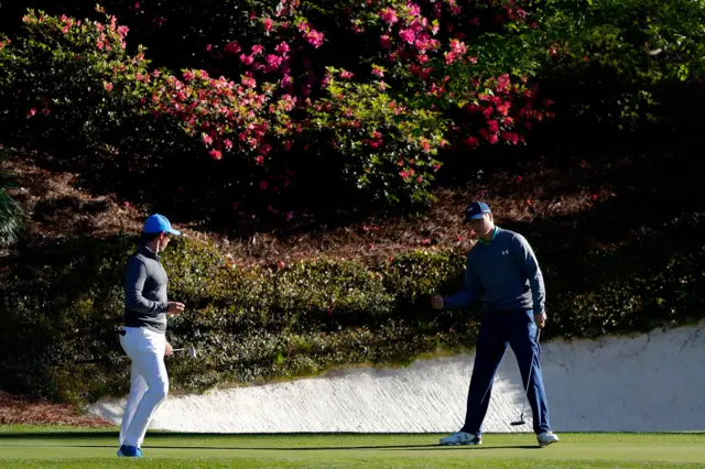 Rory McIlroy and Jordan Spieth