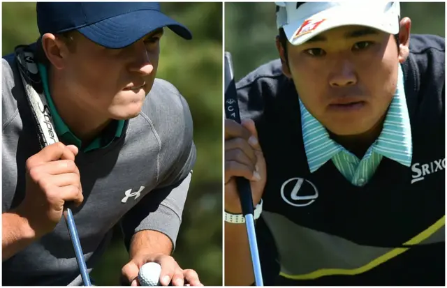 Jordan Spieth and Hideki Matsuyama