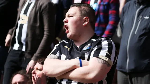 Newcastle fan