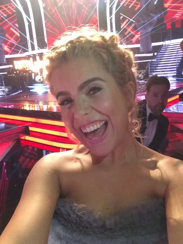 Paloma in *that* dress