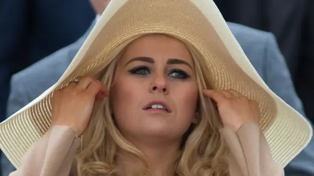 Racegoers at Aintree