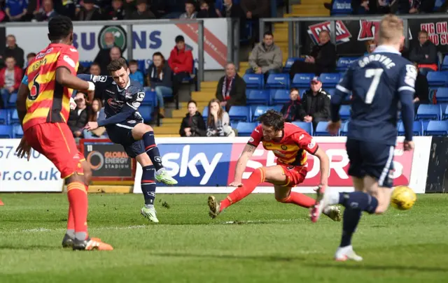 Alex Schalk fires Ross County ahead