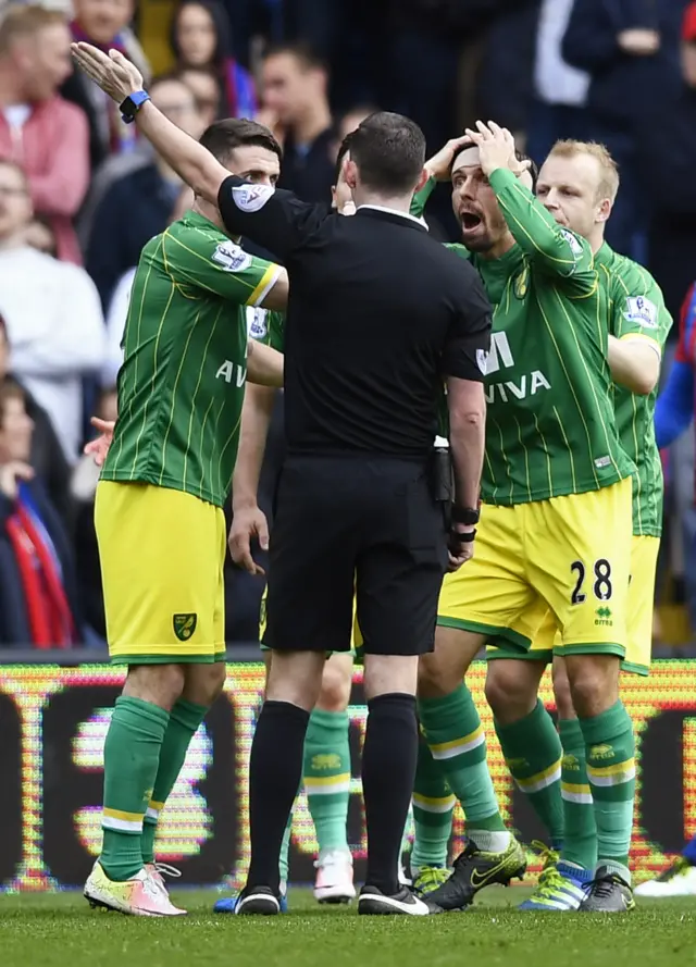 Norwich penalty appeal