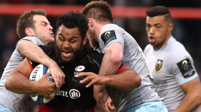 Saracens' Billy Vunipola