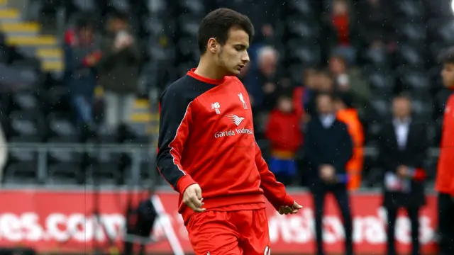 Pedro Chirivella of Liverpool