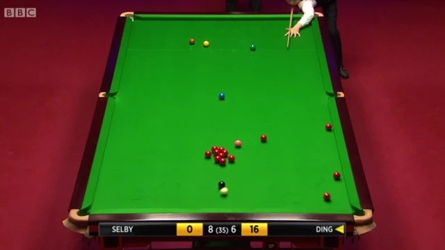 Ding Junhui with another long range effort