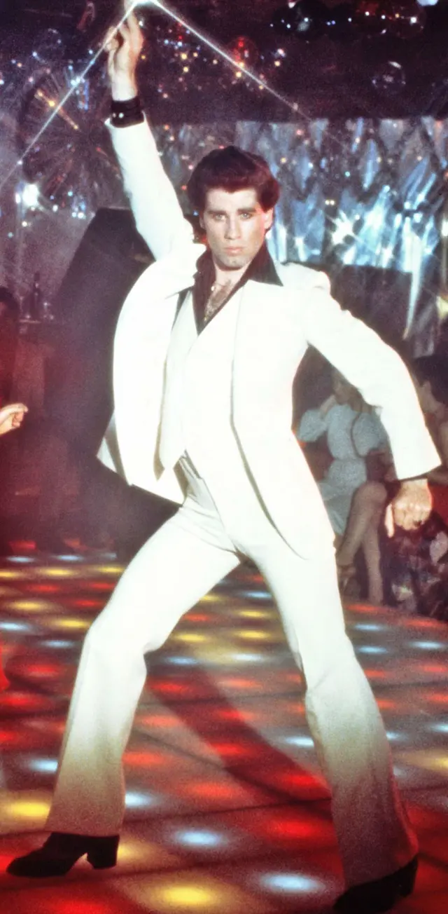 John Travolta in Saturday Night Fever