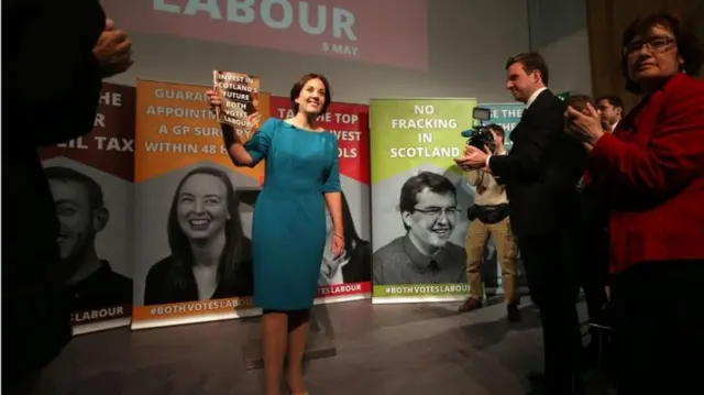 Kezia Dugdale at manifesto launch