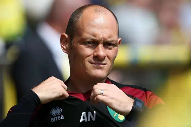 Norwich manager Alex Neil