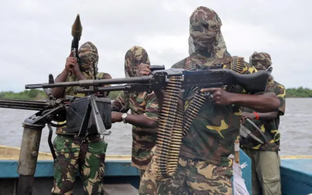 Militants in the Niger Delta