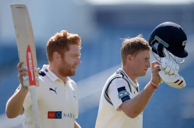 Johnny Bairstow and Joe Root