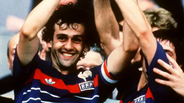 Platini in 1984