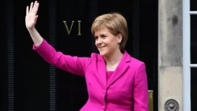 SNP leader Nicola Sturgeon