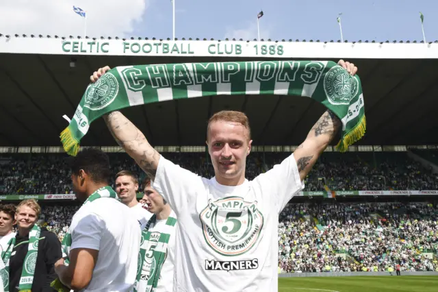 Celtic striker Leigh Griffiths