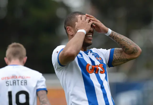 Kilmarnock forward Josh Magennis