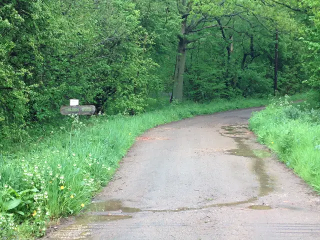 Entrance to Salden Wood